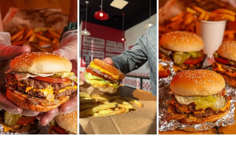 أفضل مطاعم البرجر في واجهة روشن: تجربة طعام لا تُنسى 7 مطعم Five Guys | أفضل مطاعم البرجر في واجهة روشن