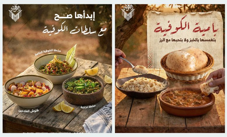 منيو مطعم الكوفية السعودية: قائمة الطعام الكاملة مع الأسعار والعروض